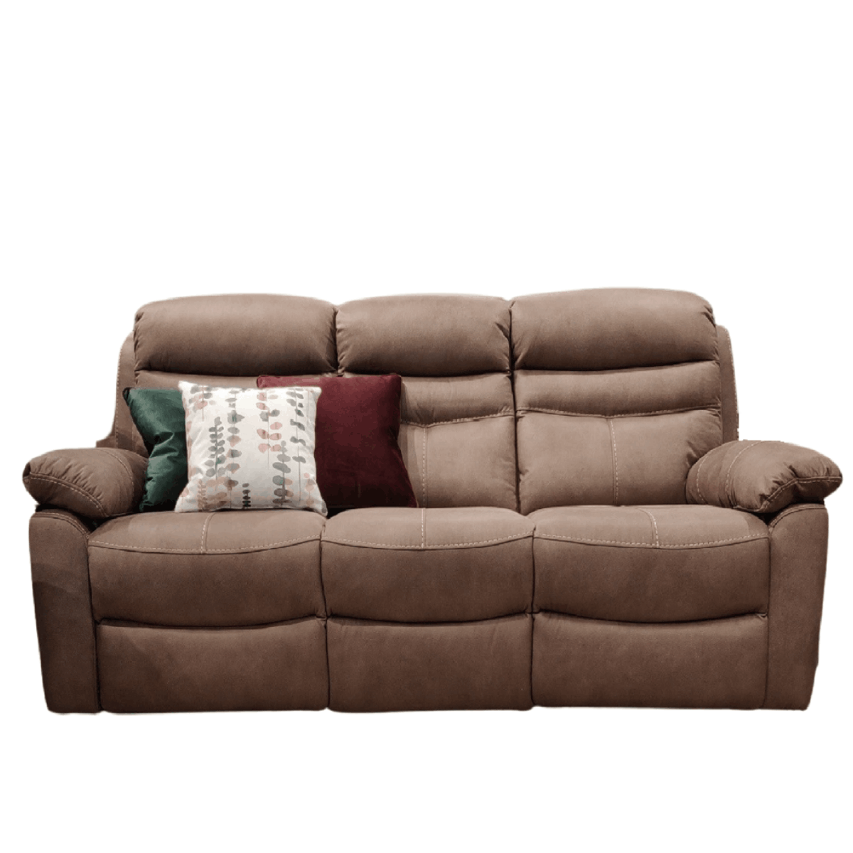 Lucy 3 Seater Recliner Pecan