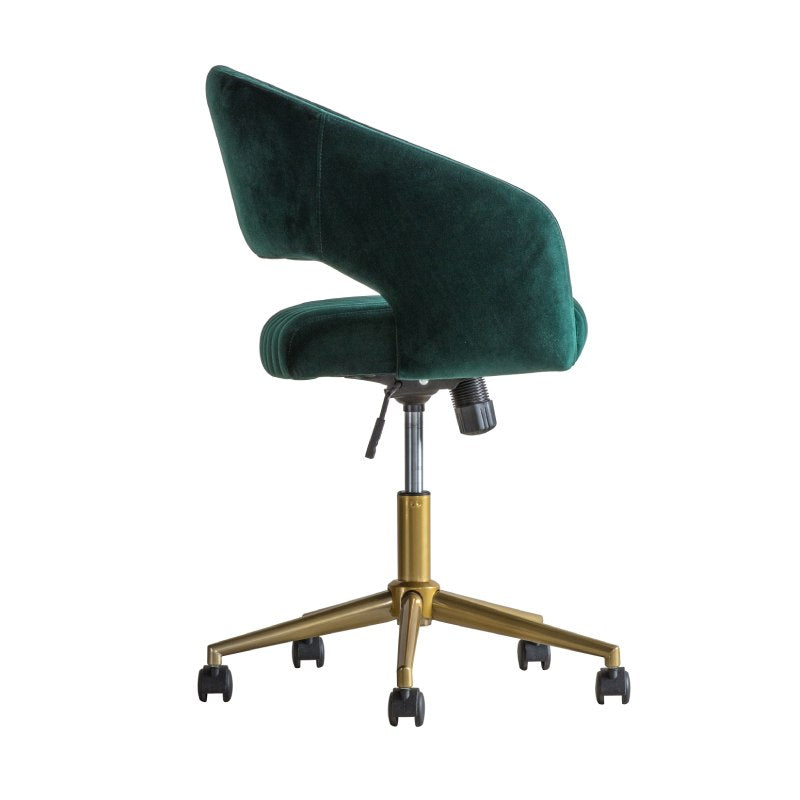 Murray Swivel Chair Emerald