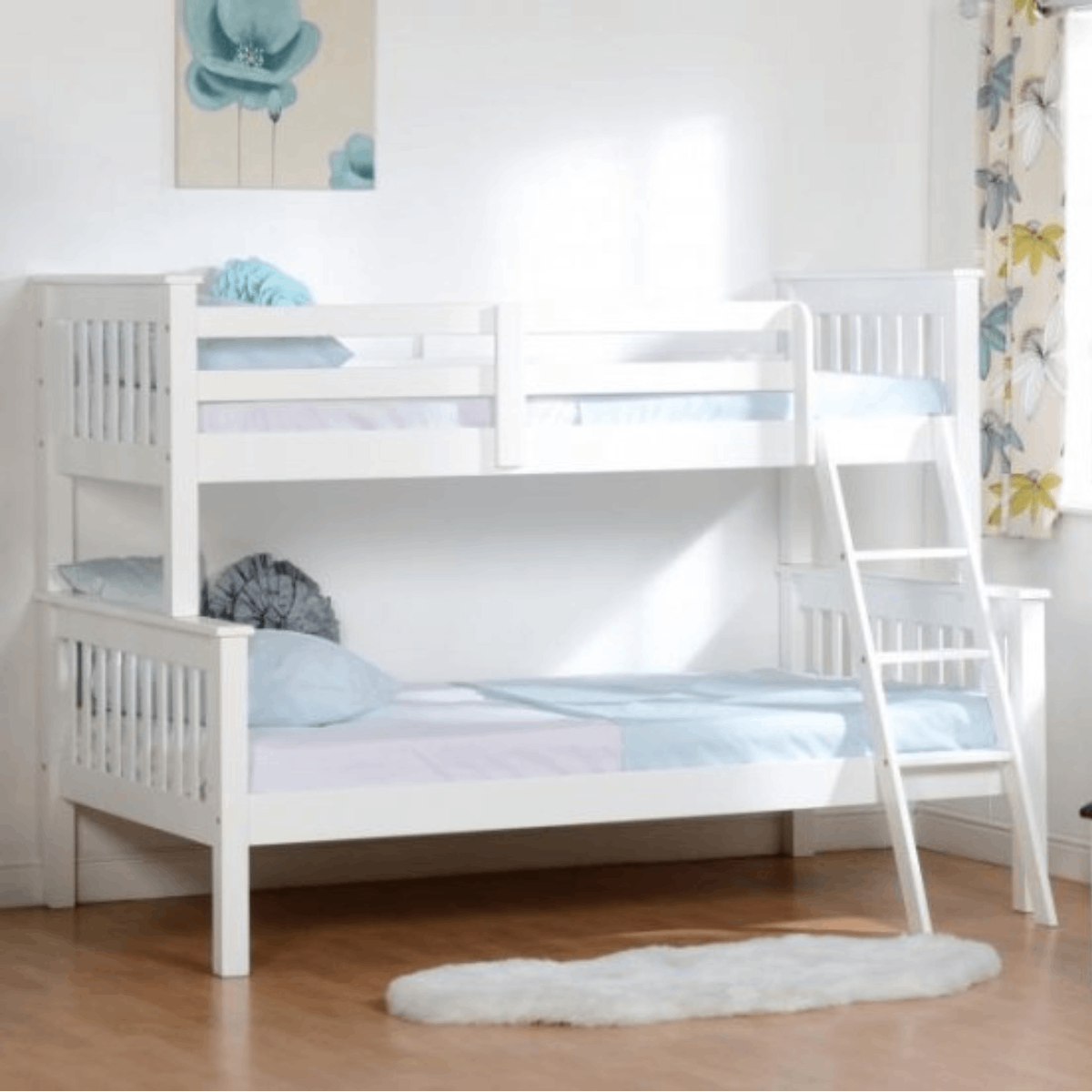 Neptune Triple Sleeper 4ft & 3ft white