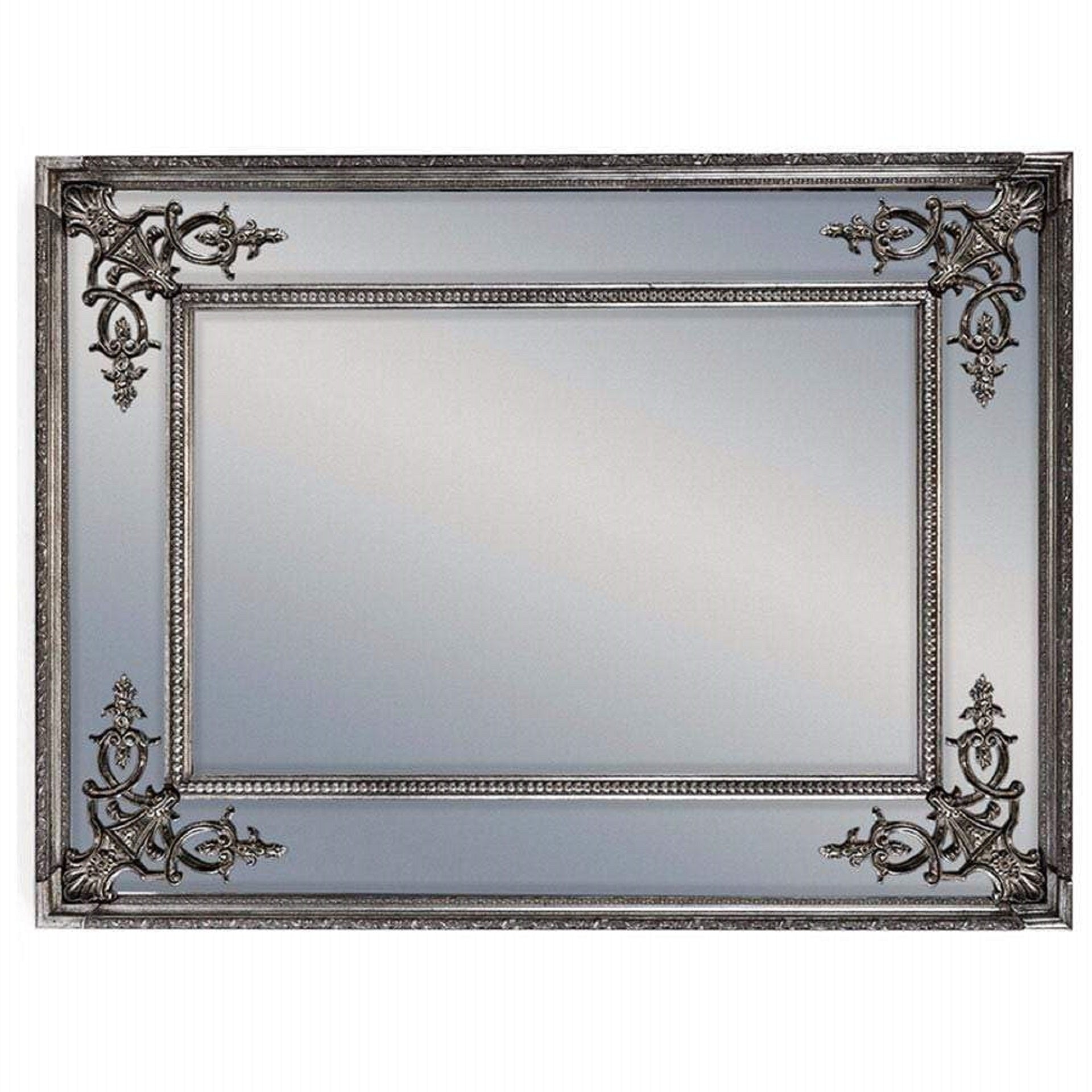 Silver French Wall Mirror