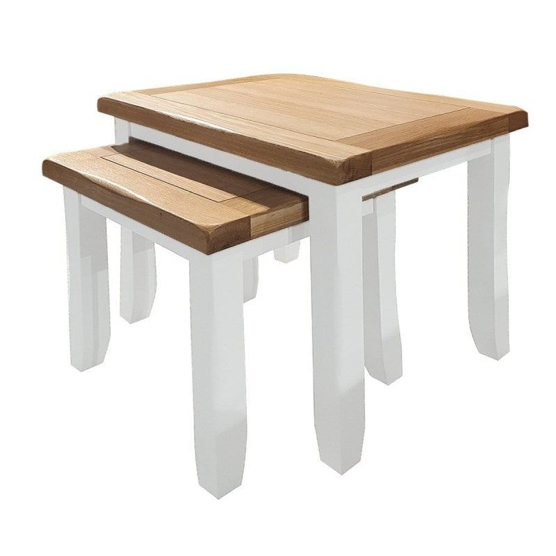 Somerset White Nest of Tables