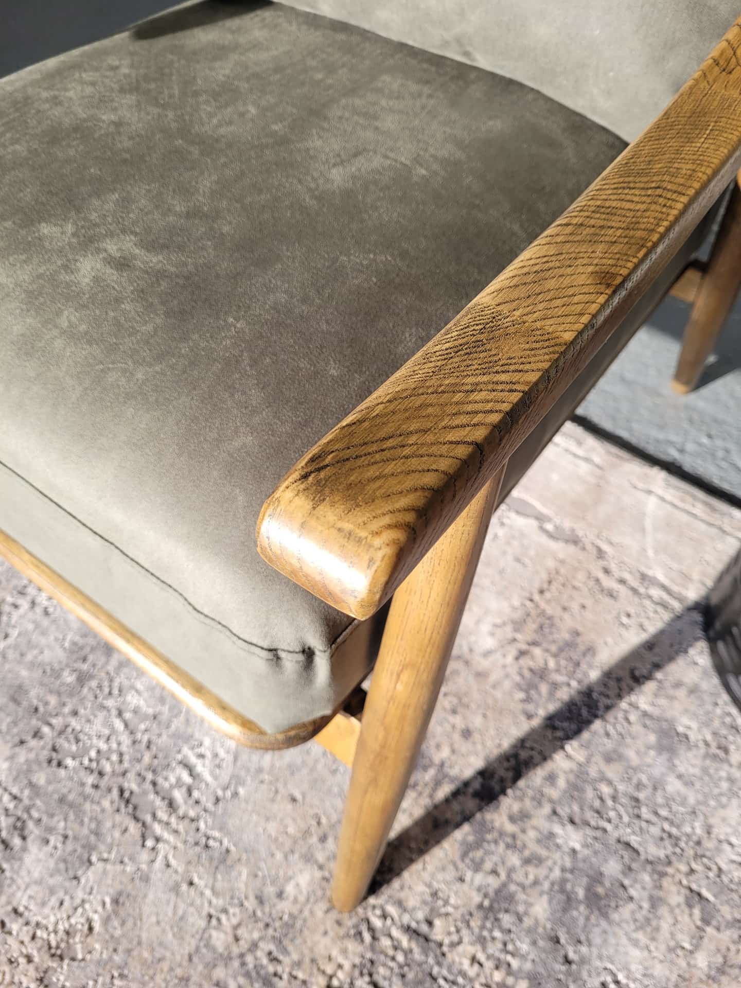 victor chair | accent chair | olive green chair