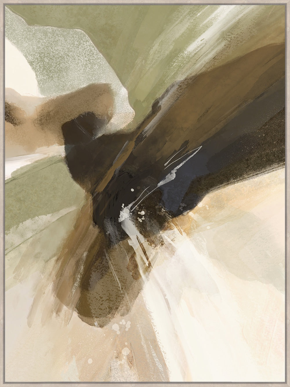 Oasis Abstract Canvas Picture