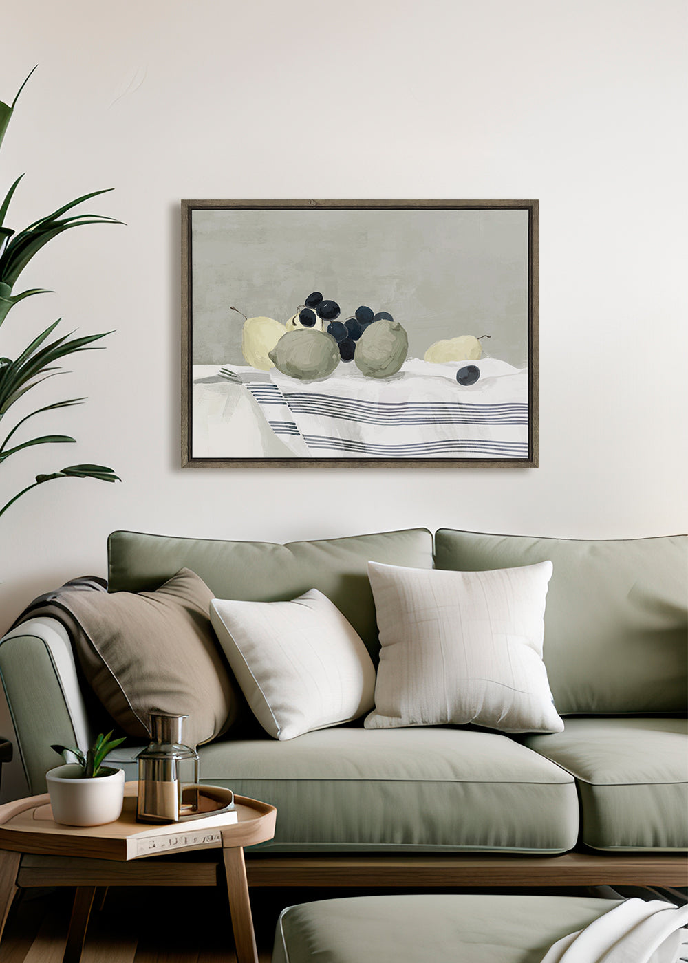 Still Life With Fruit Canvas Picture