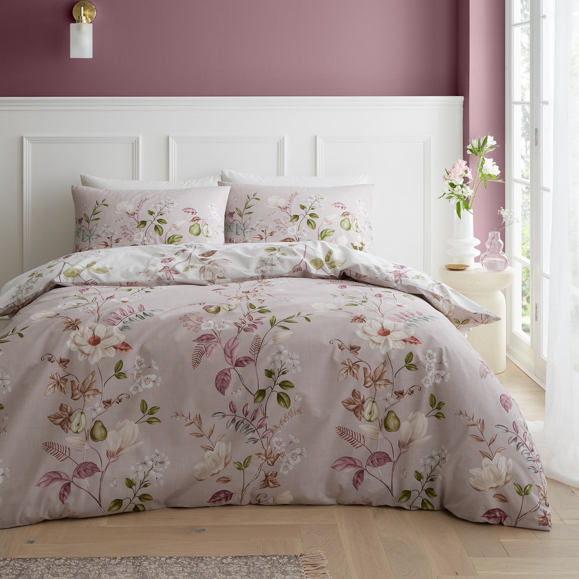 Francesca Floral Duvet Set