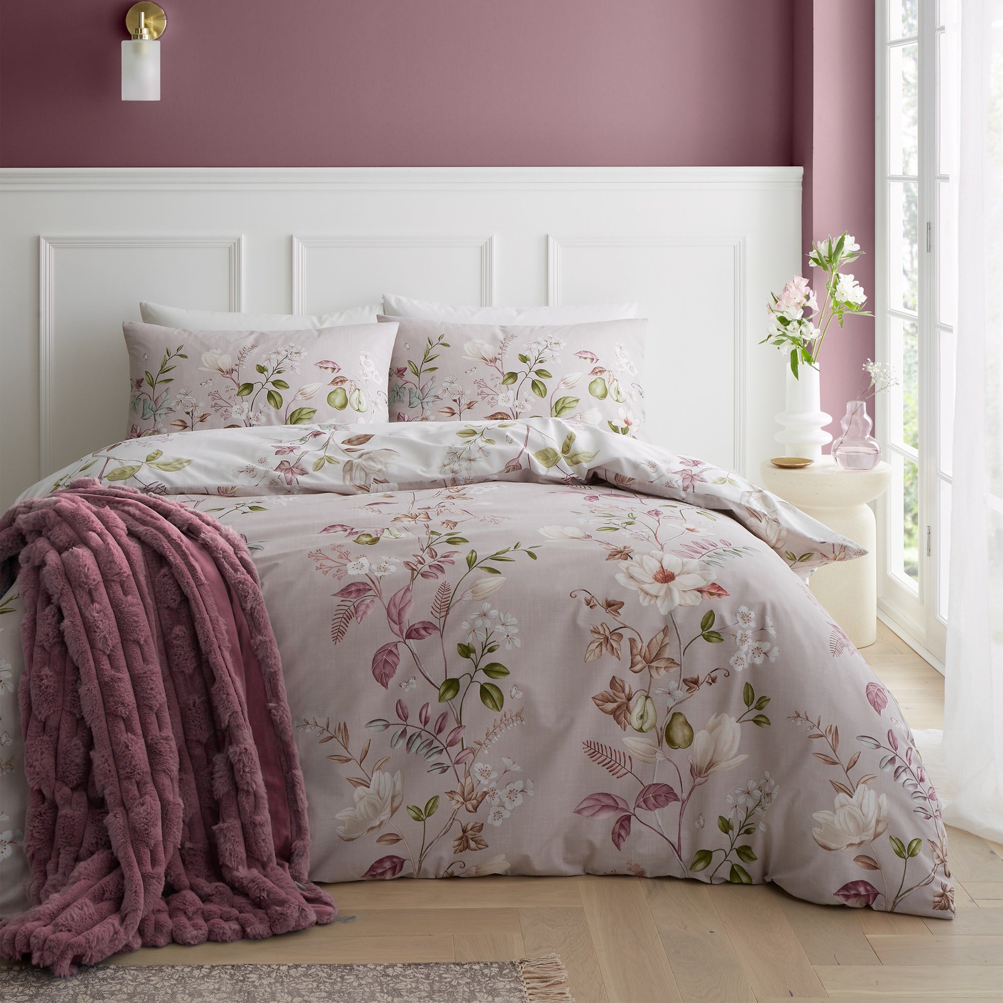 Francesca Floral Duvet Set