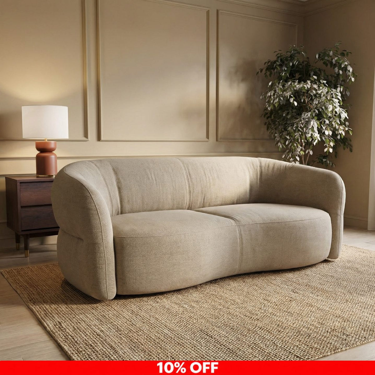 Alva Curved Sofa