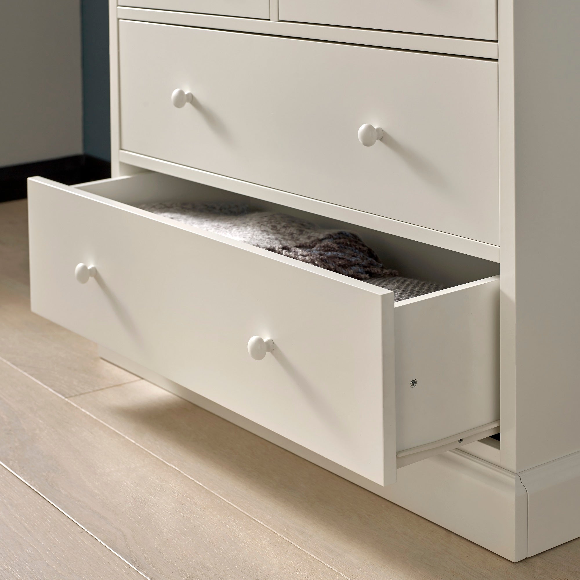 Ashby White 2 over 2 Drawer Chest