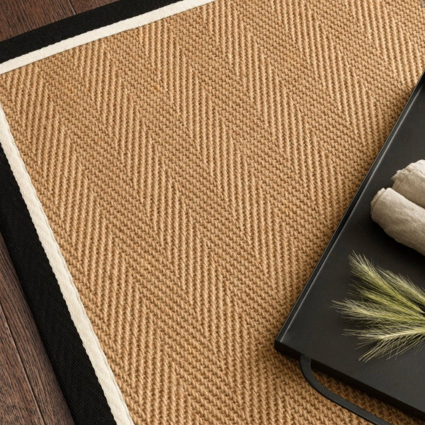 Bordo Herringbone Rug - 4 Colours