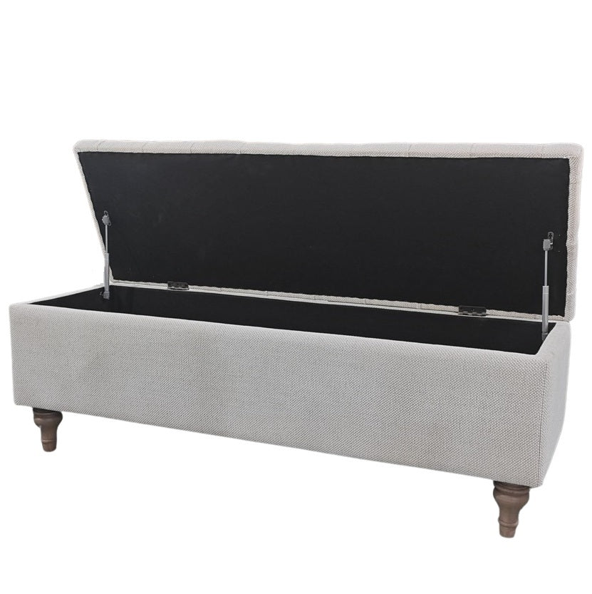 Cara Blanket Box - Cream