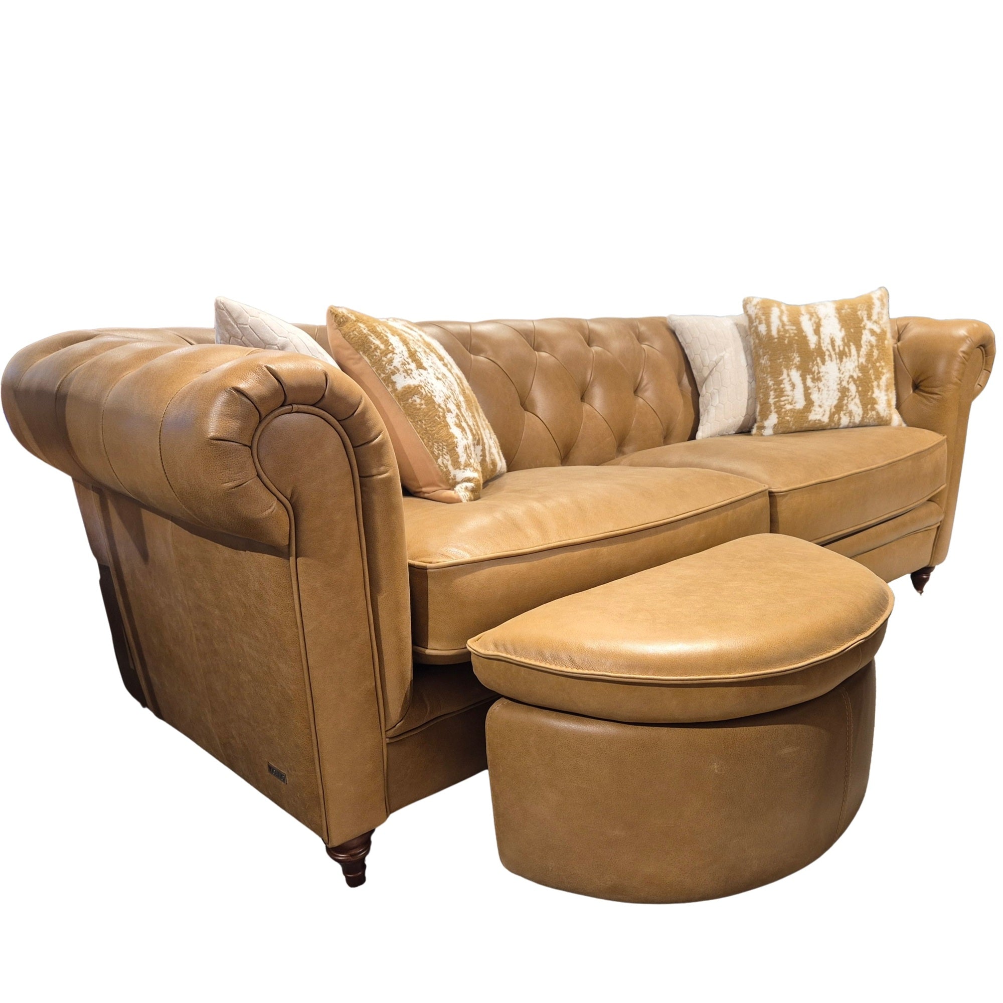 Chesterfield Leather Sofa