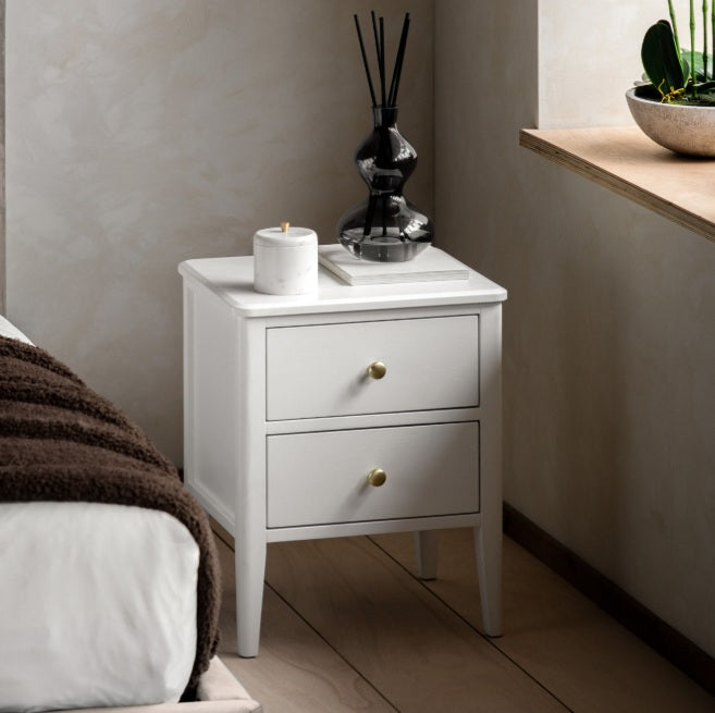 Acton 2 Drawer Bedside Table