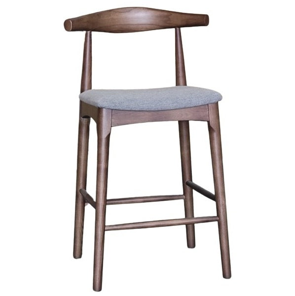 Elbow Counter Stool Walnut
