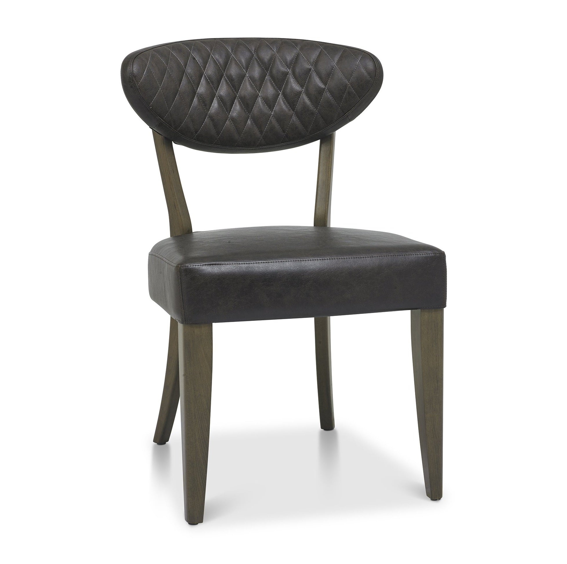 Ellipse Faux Leather Dining Chair