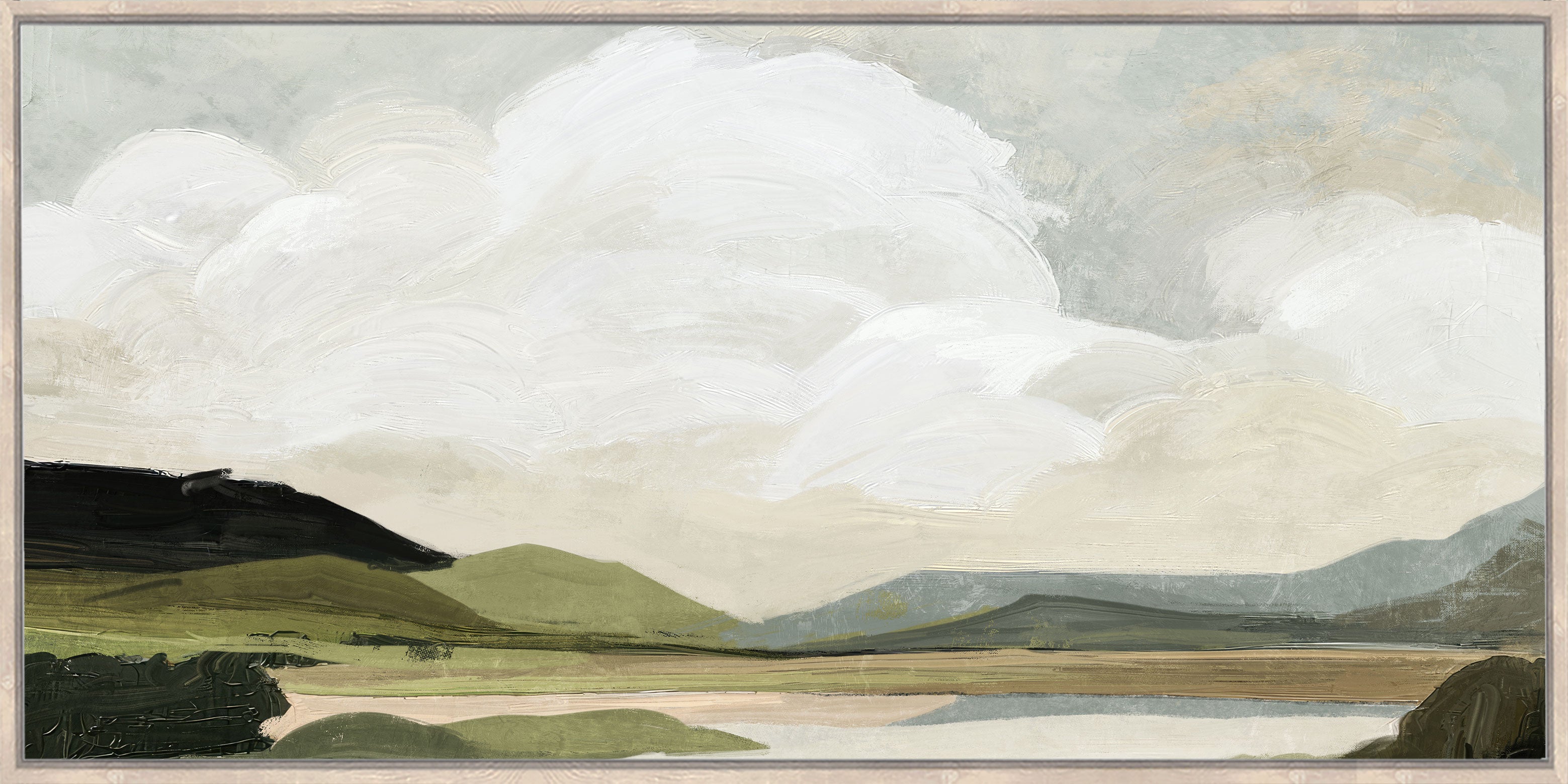 Emerald Isles Canvas Picture