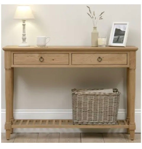 Erin 2 Drawer Console Table