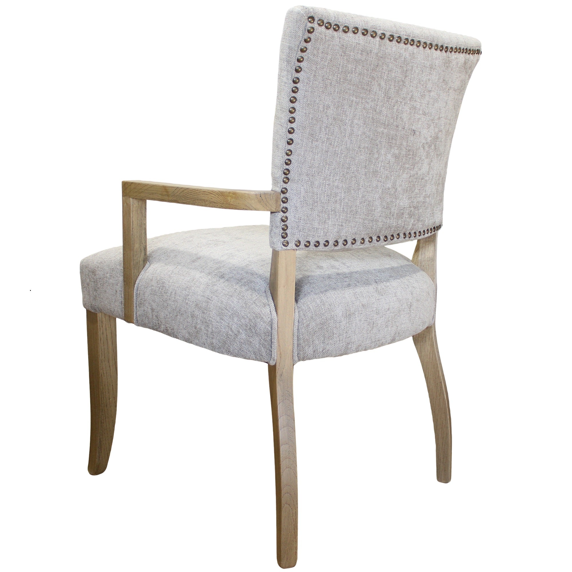 Freddy Carver Chair Beige Fabric