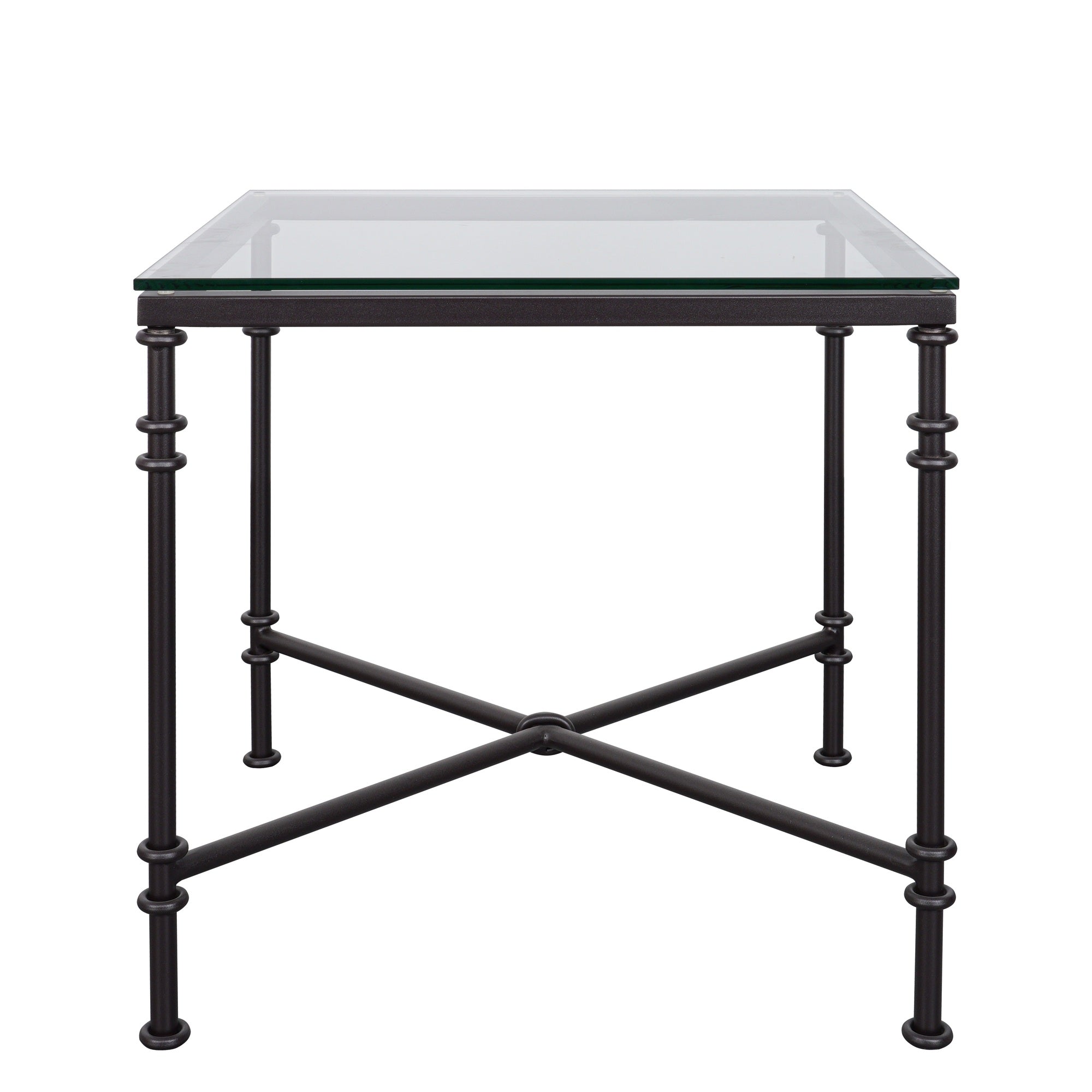 Isadore Glass End Table