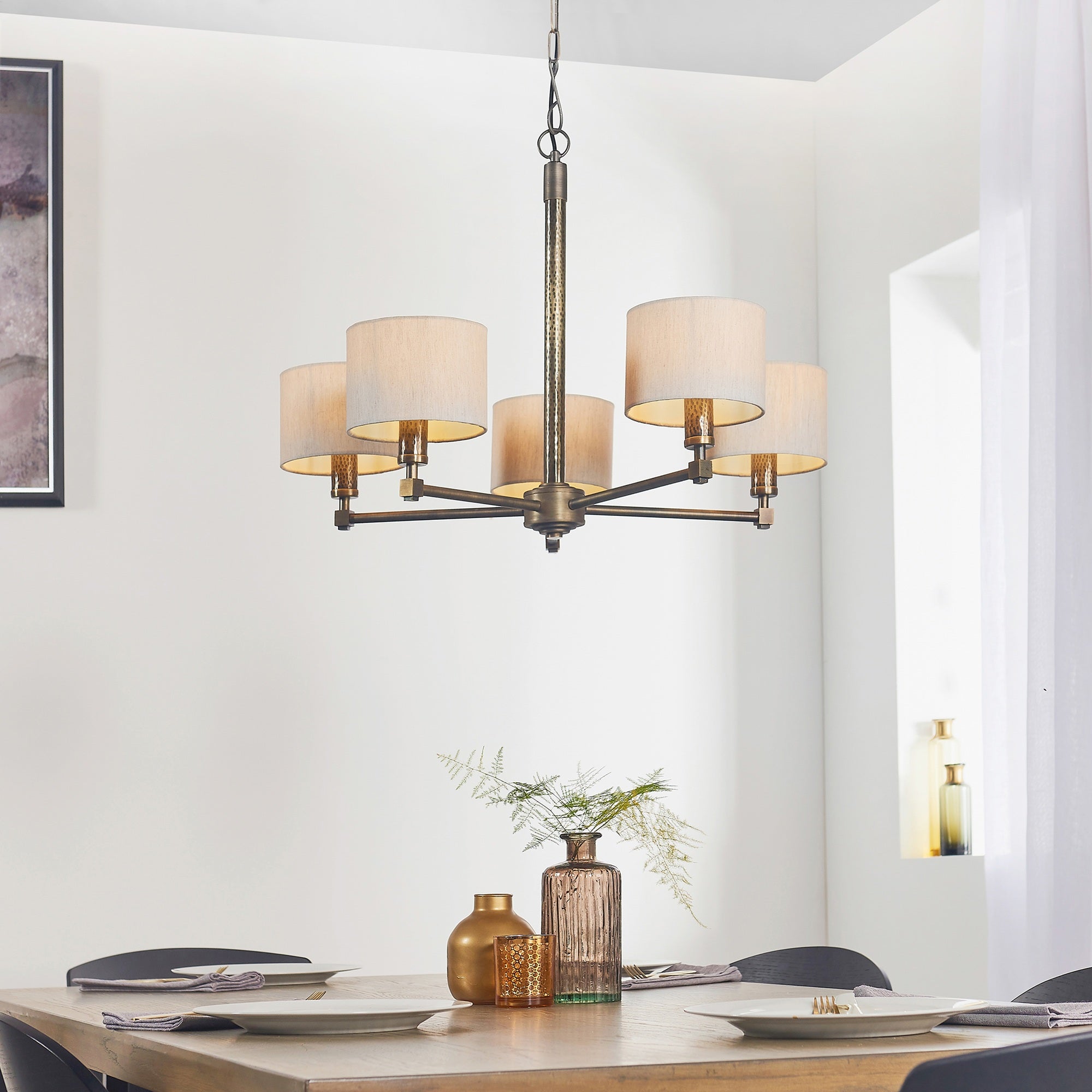 Indara Bronze Pendant Light