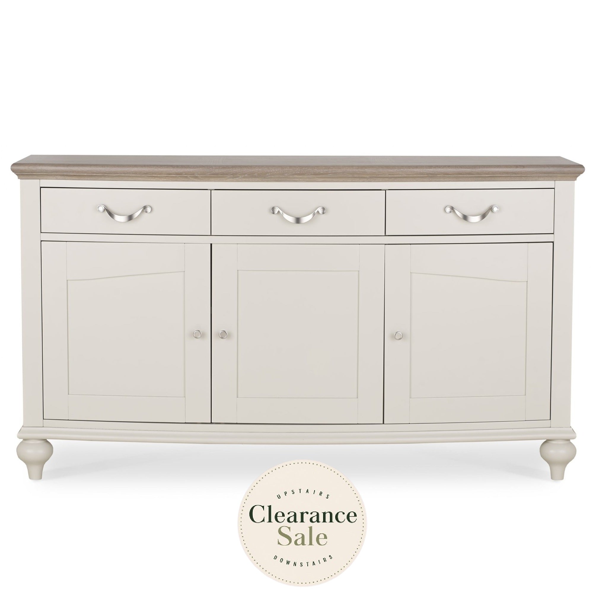 Montreux Large Sideboard - Soft Grey