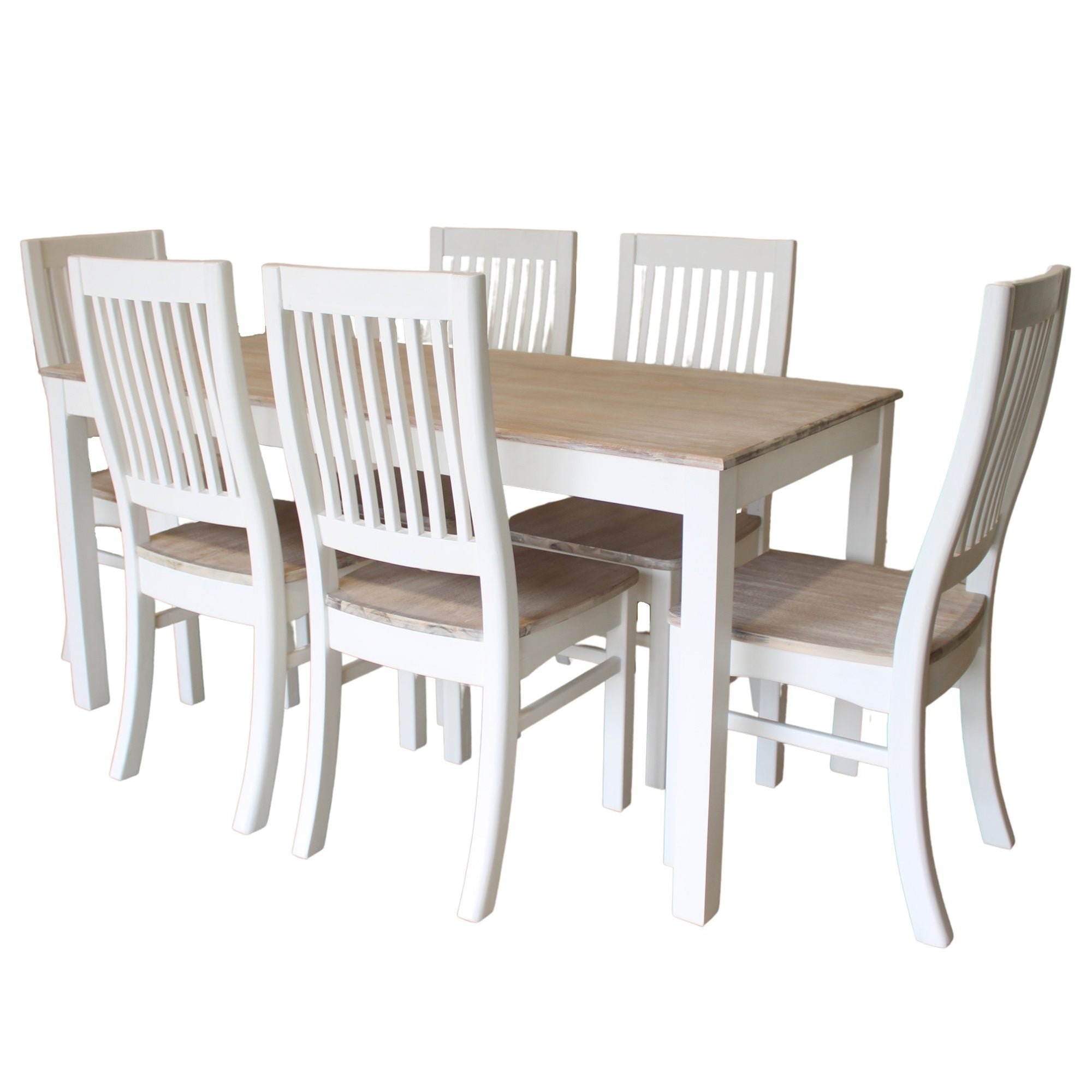 Maldon Oxford White Small Dining Table 165cm