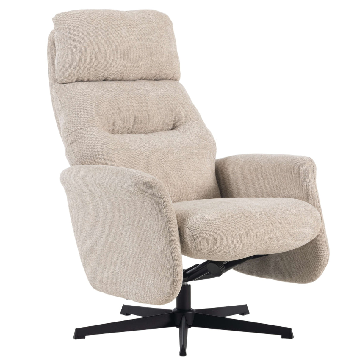 Nolan Swivel Reclining Chair & Footstool