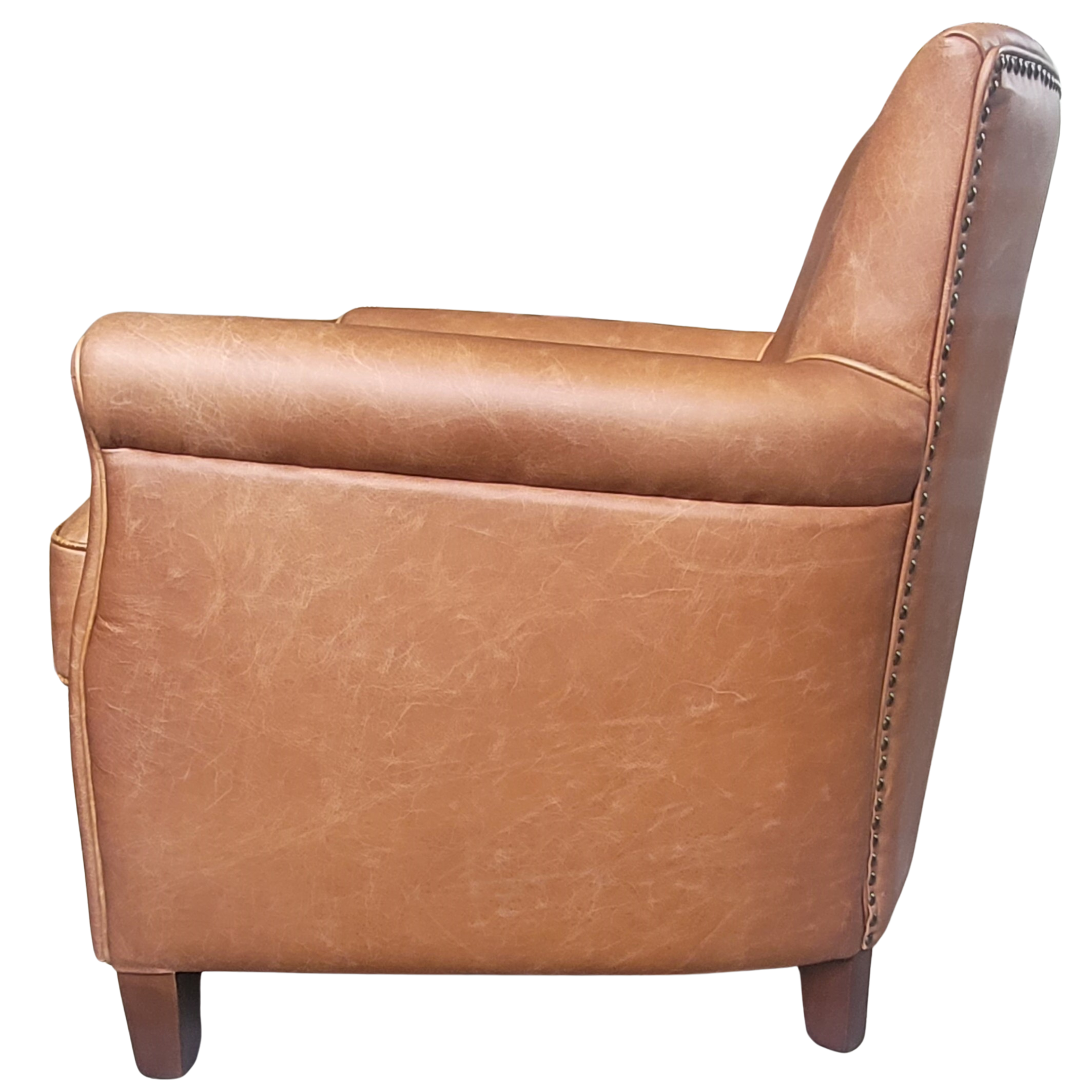 Rory Leather Club Chair