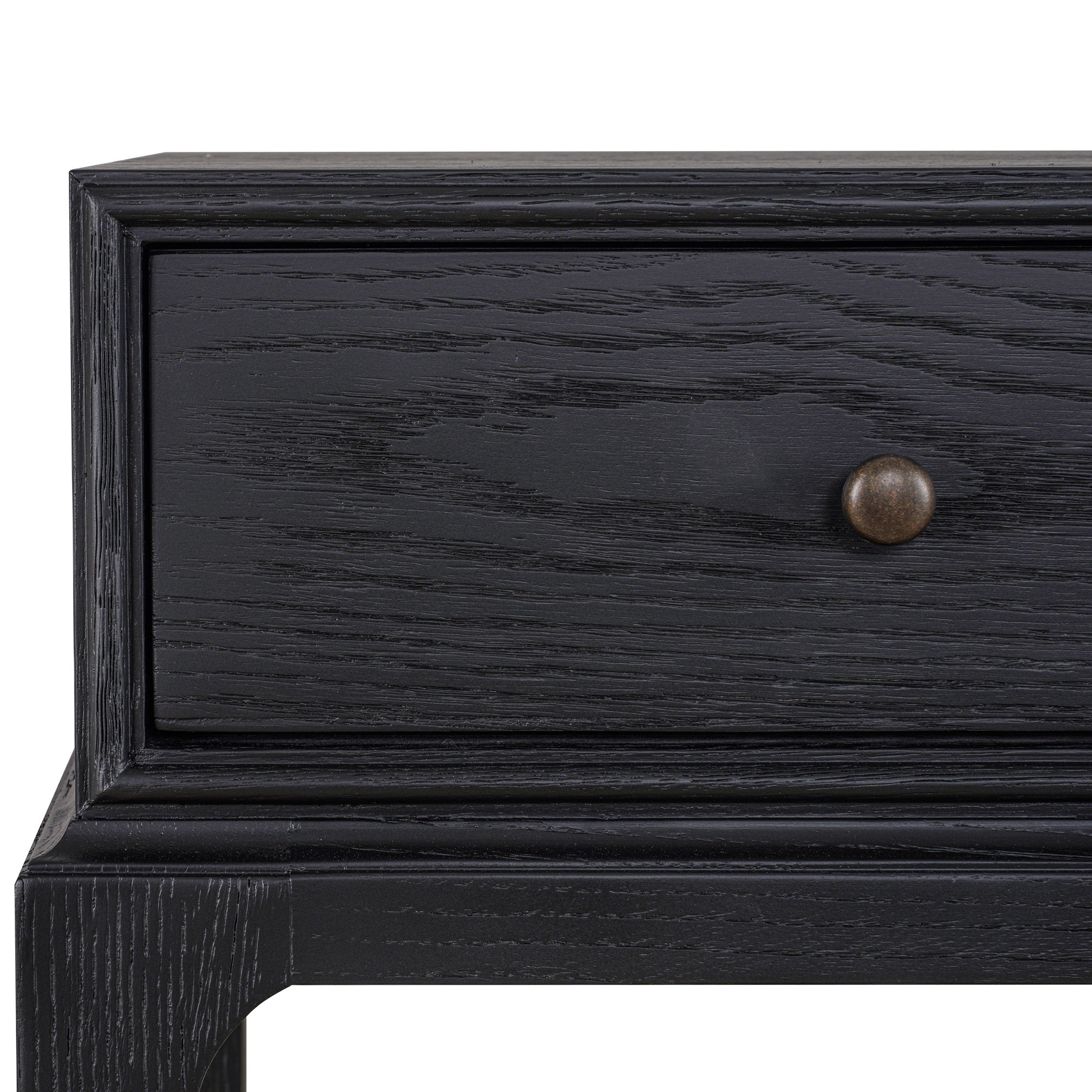 Sampson Black Console Table