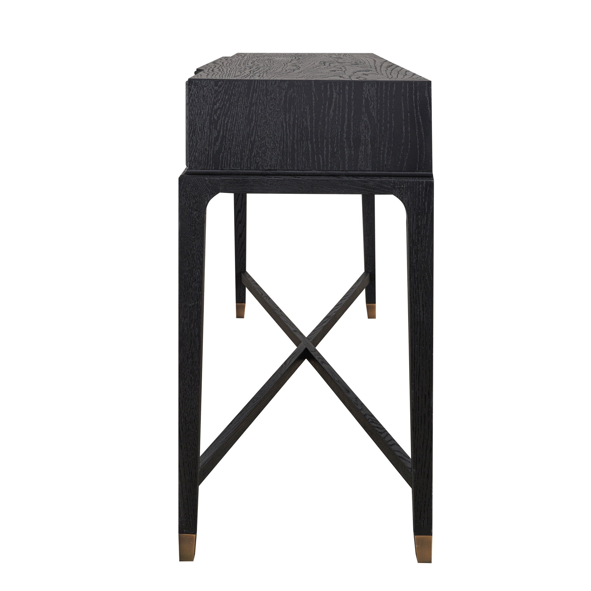 Sampson Black Console Table