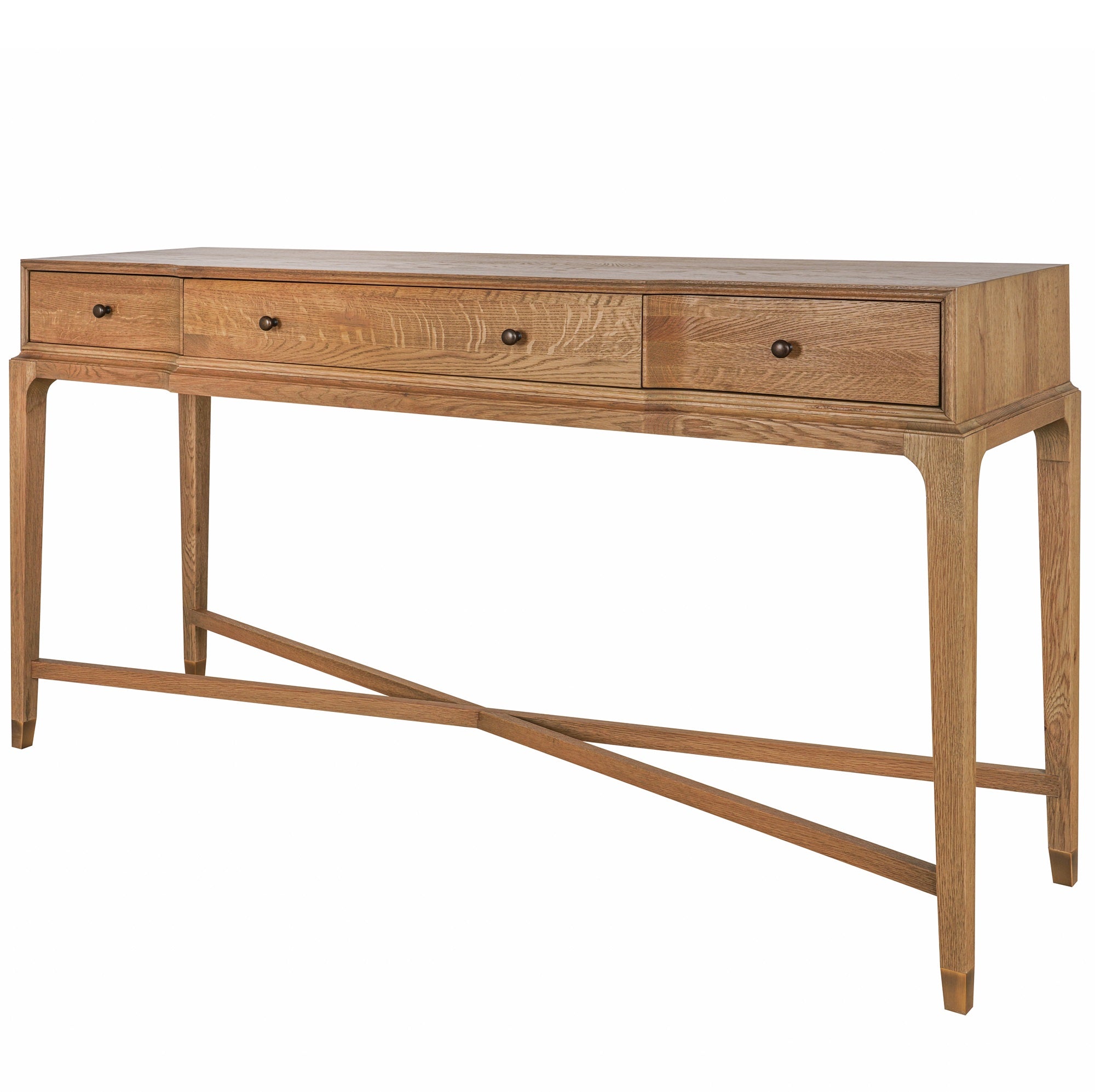 Sampson Oak Console Table