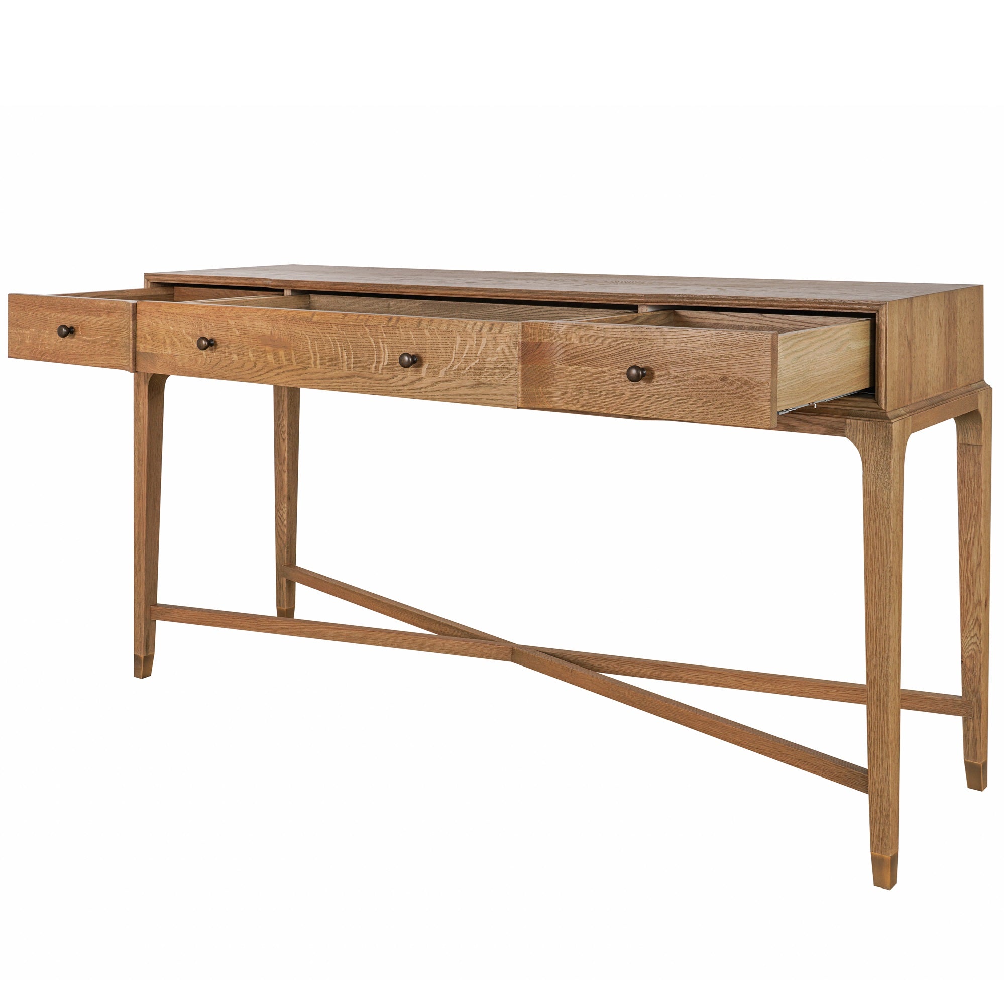 Sampson Oak Console Table