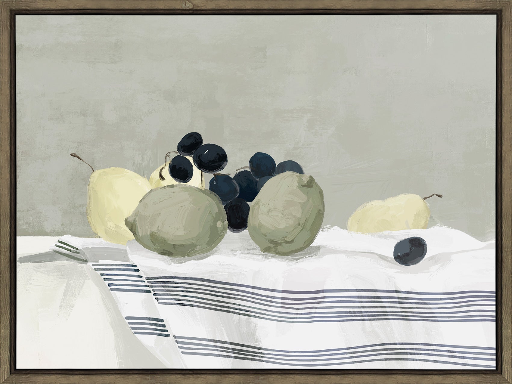 Still Life With Fruit Canvas Picture