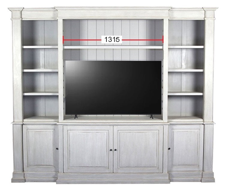 Windsor Ivory XL Bookcase & TV unit