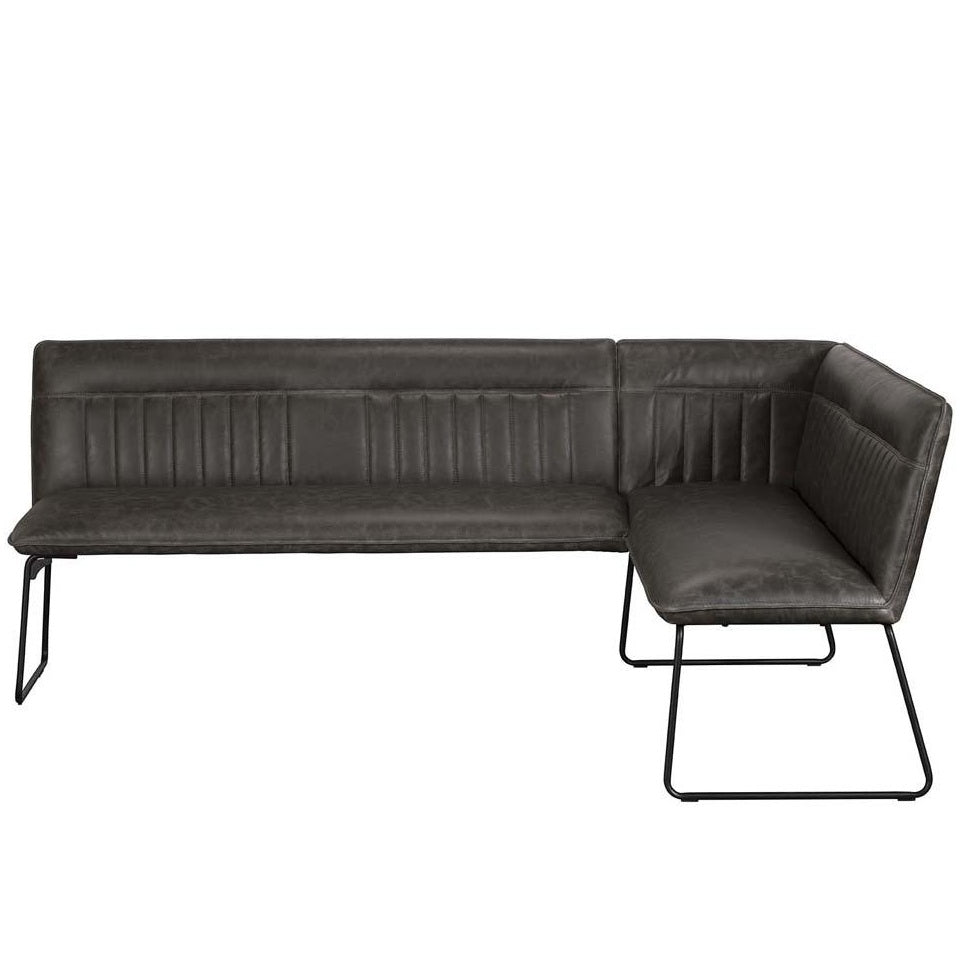 Cooper Corner Bench Grey