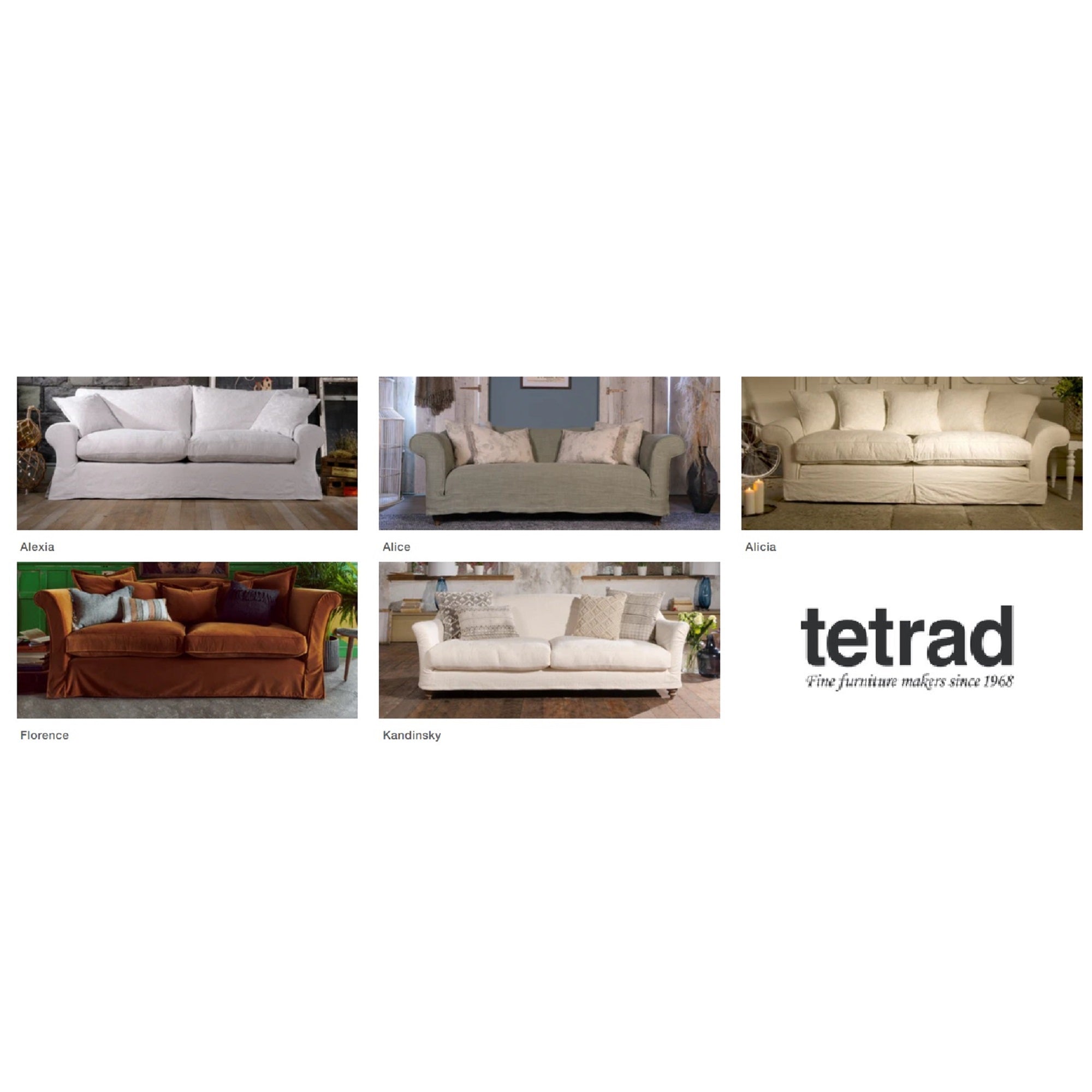 Florence Grand Sofa by Tetrad