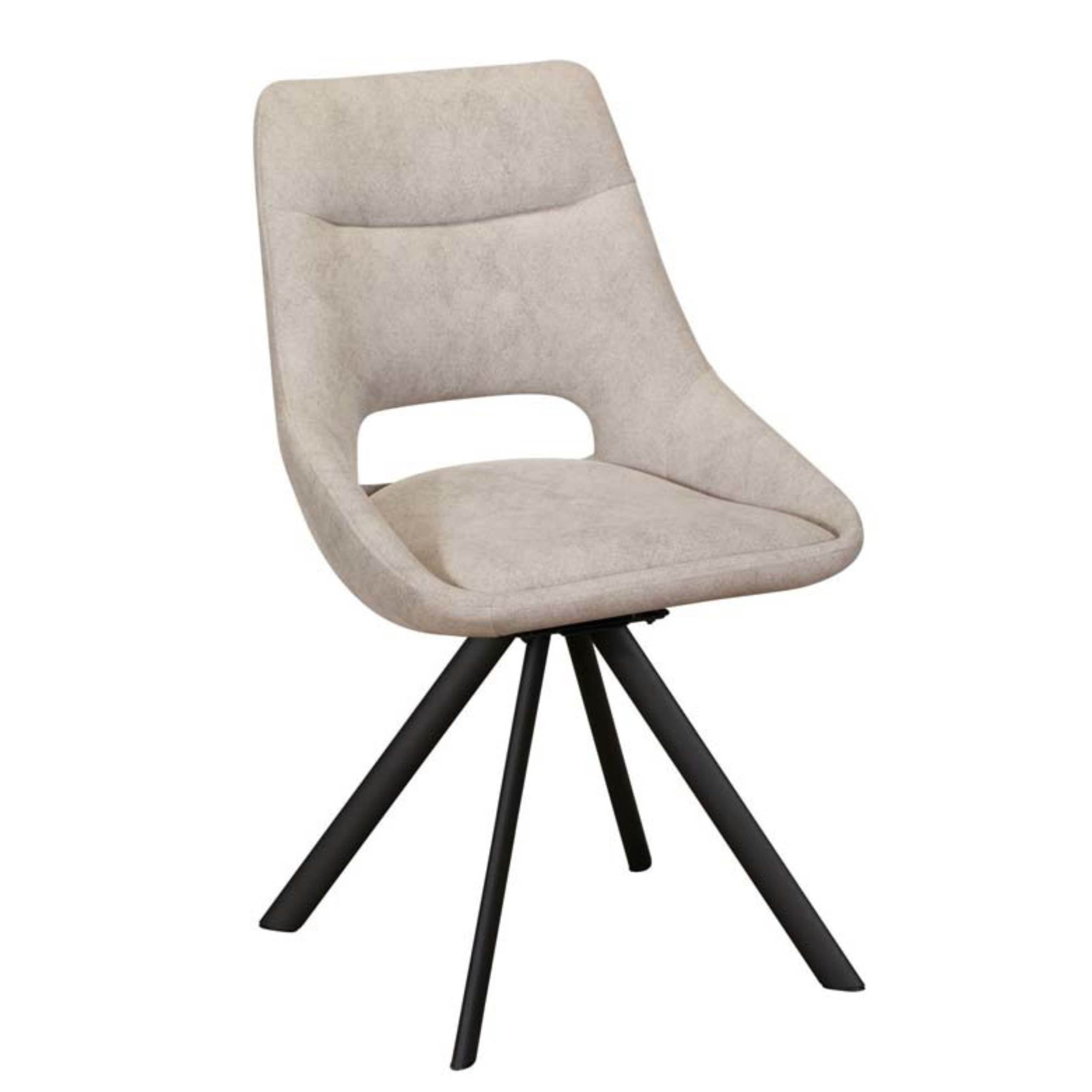 Paige Swivel Chair Grey