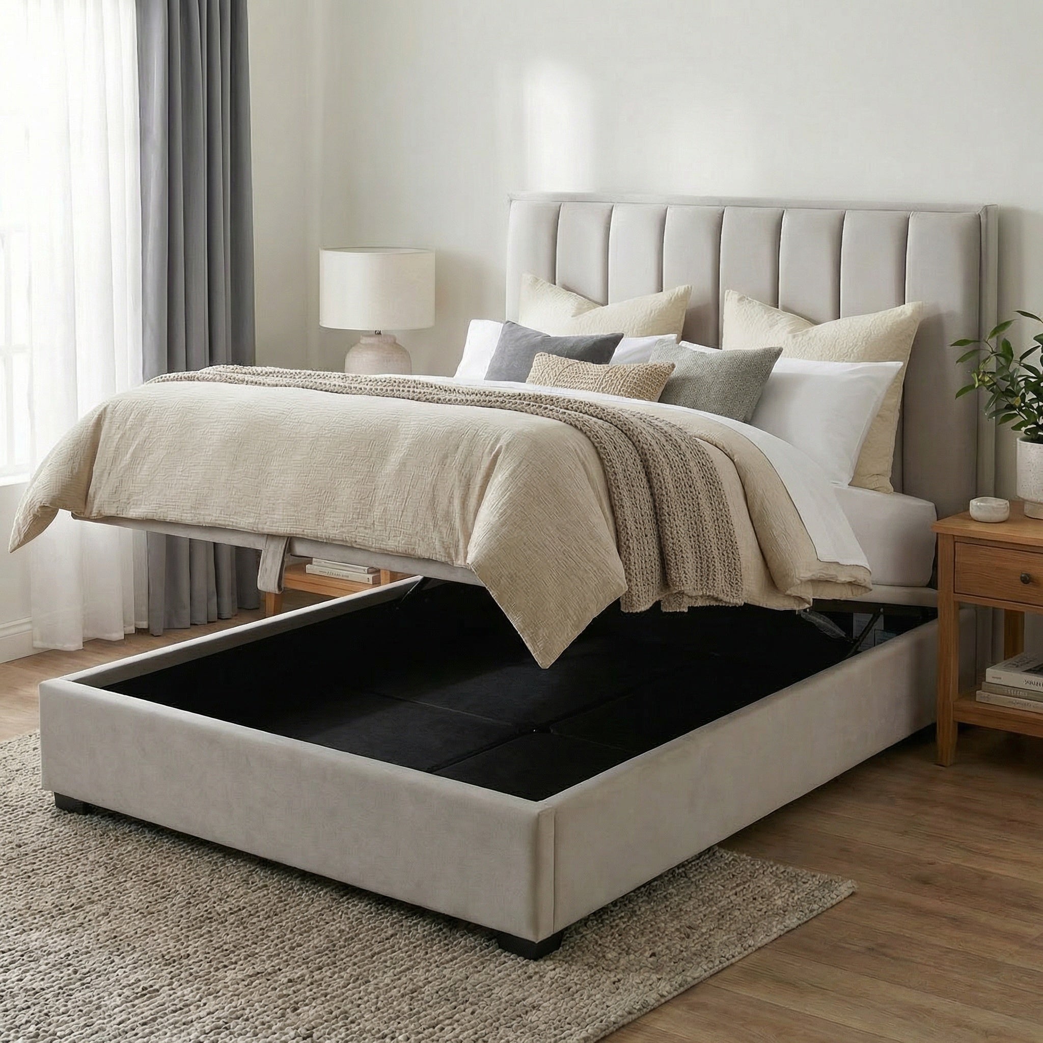 Aida Storage Bed