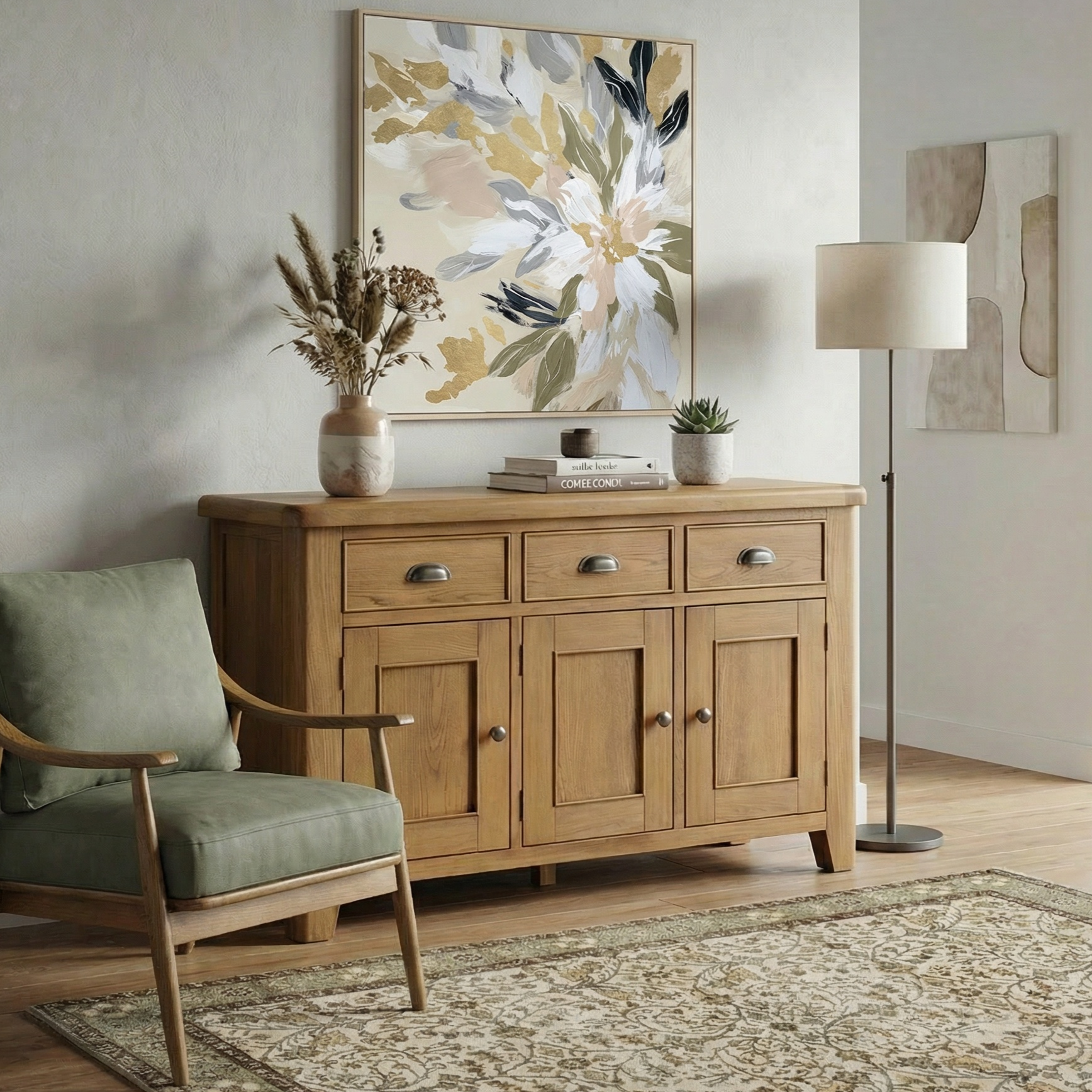 Heuston 3 Door Sideboard