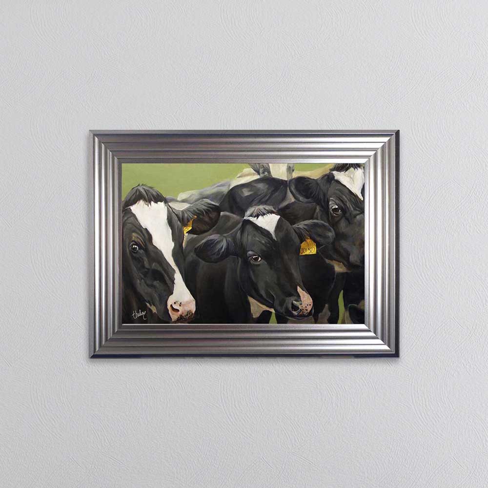 Three Musketeers Cow Picture - Various Sizes from UpstairsDownstairs.ie