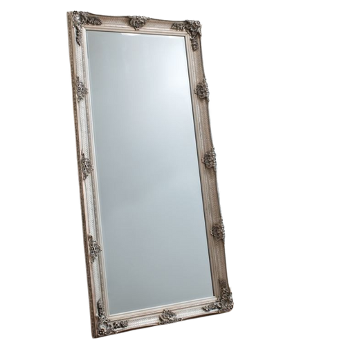 Louis Leaner Mirror Silver UpstairsDownstairs.ie