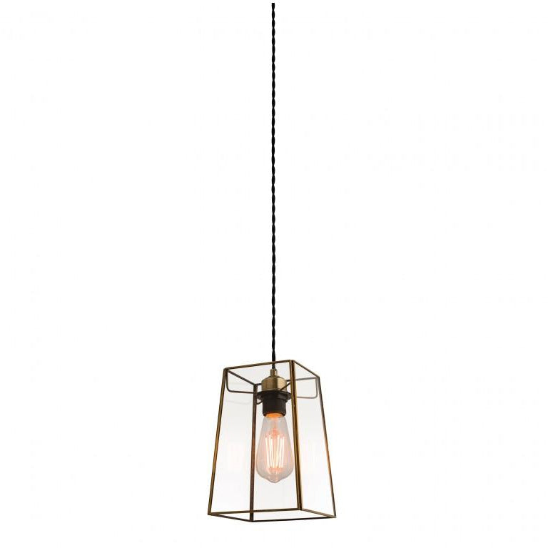 Beau Pendant Light Brass | lantern style ceiling light