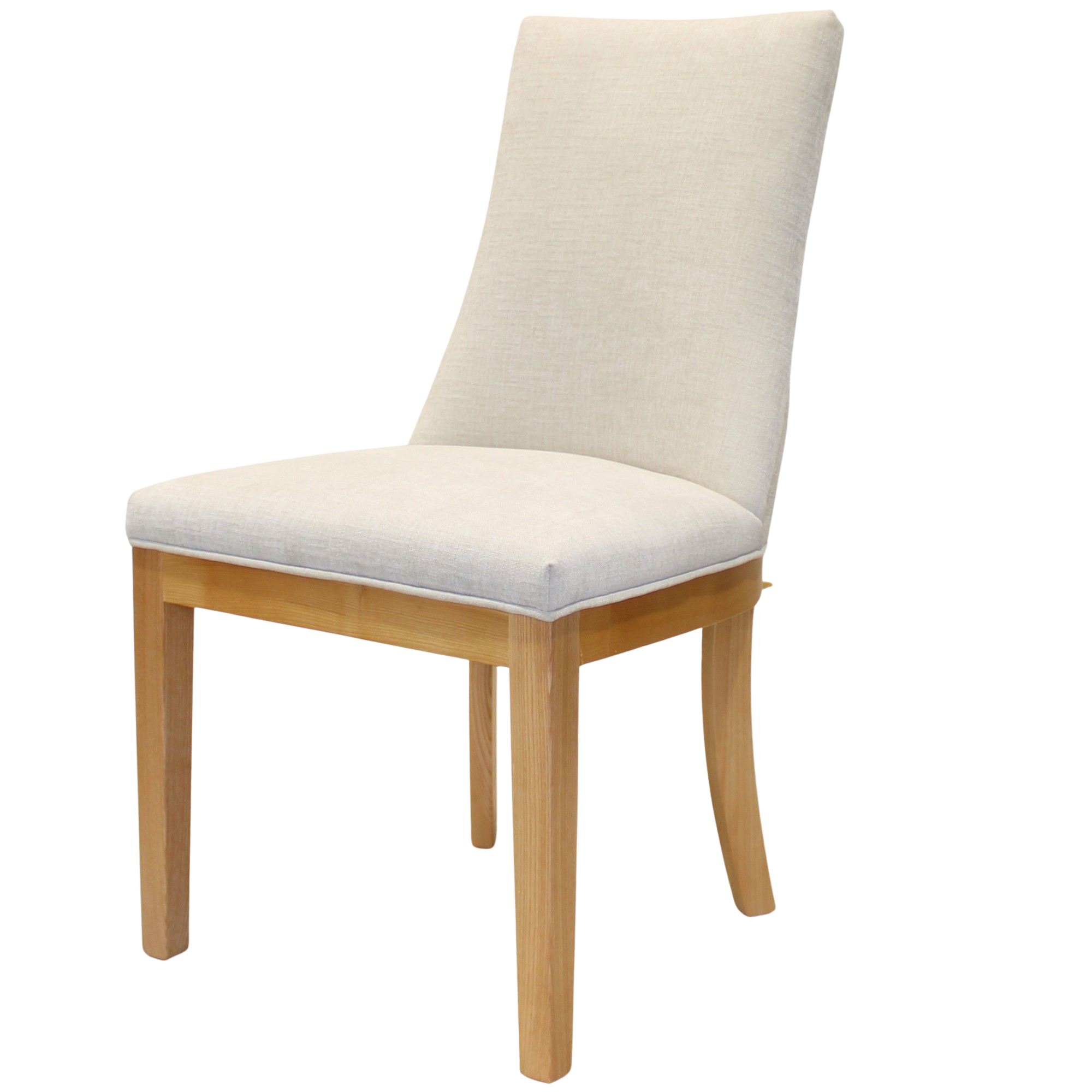 Blake Fabric Dining Chair Cream