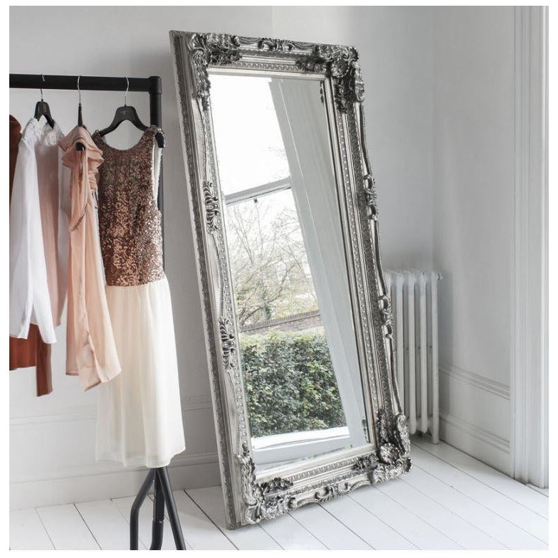 Louis Leaner Mirror Silver from Upstairs Downstairs Furniture in Lisburn, Monaghan and Enniskillen