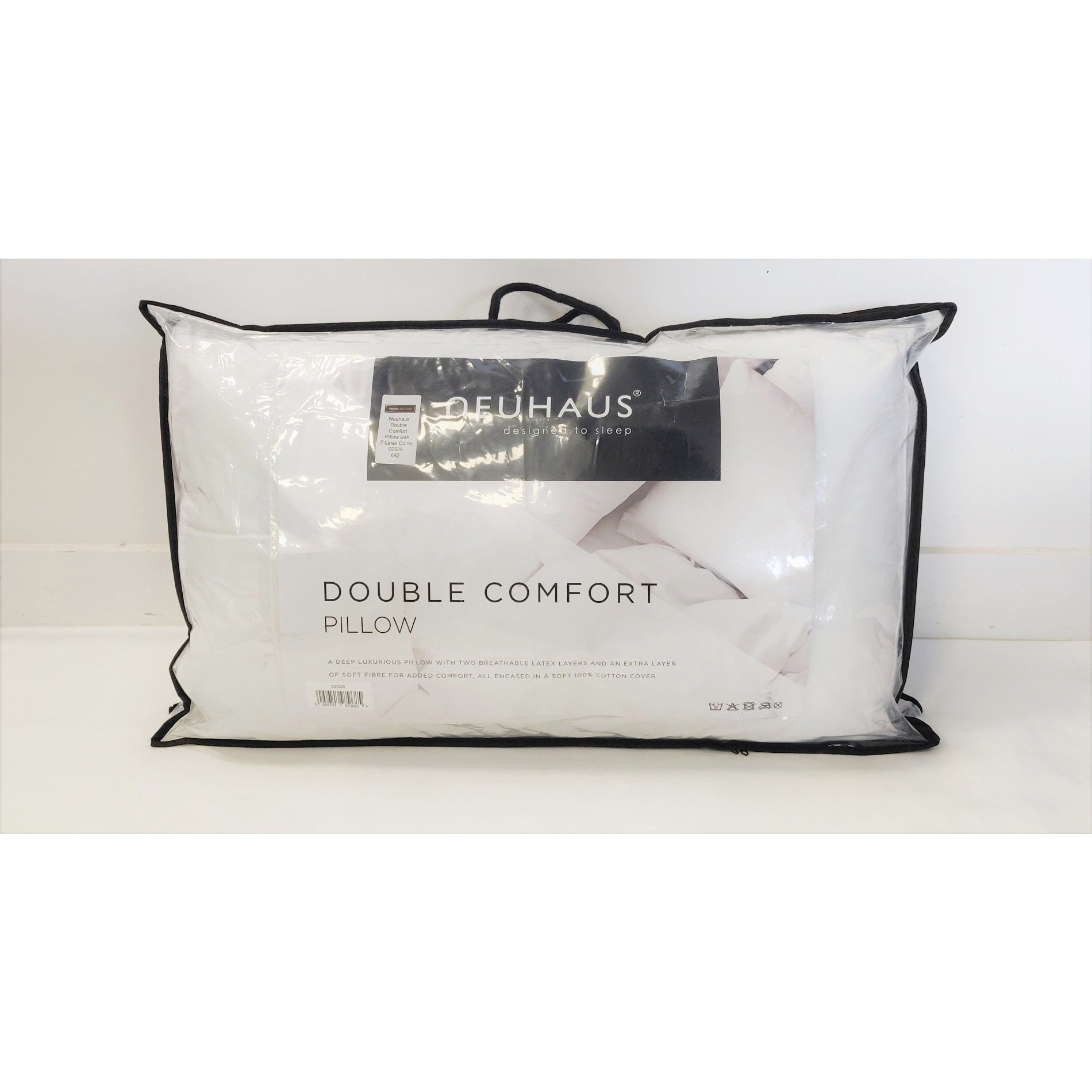 Double Latex Core Pillow l UpstairsDownstairs.ie