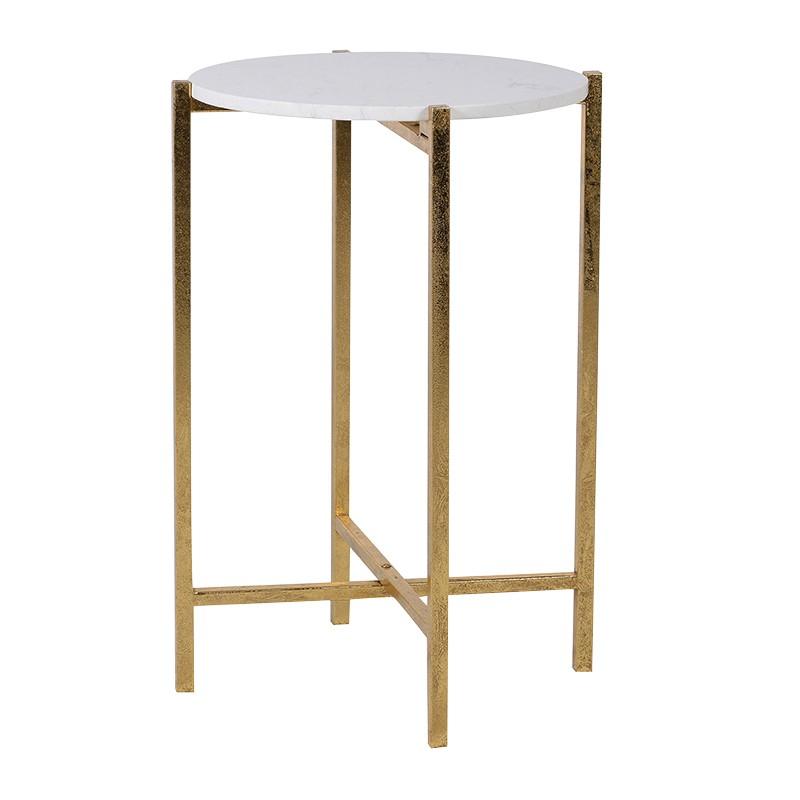 Gold & Marble Top Table from Upstairs Downstairs Furniture in Lisburn, Monaghan and Enniskillen