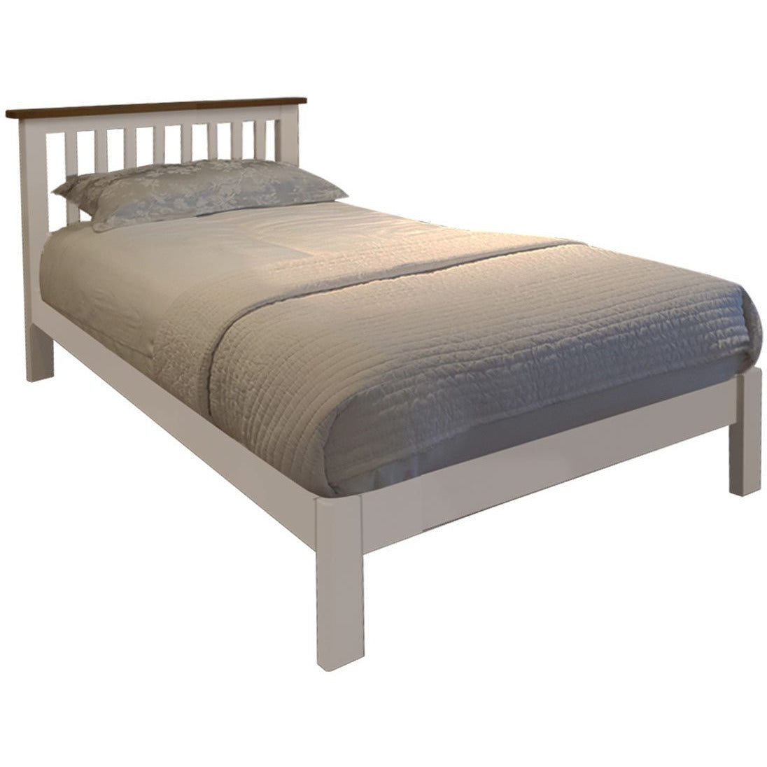 two tone boys bed frame, childs bedframe for sale