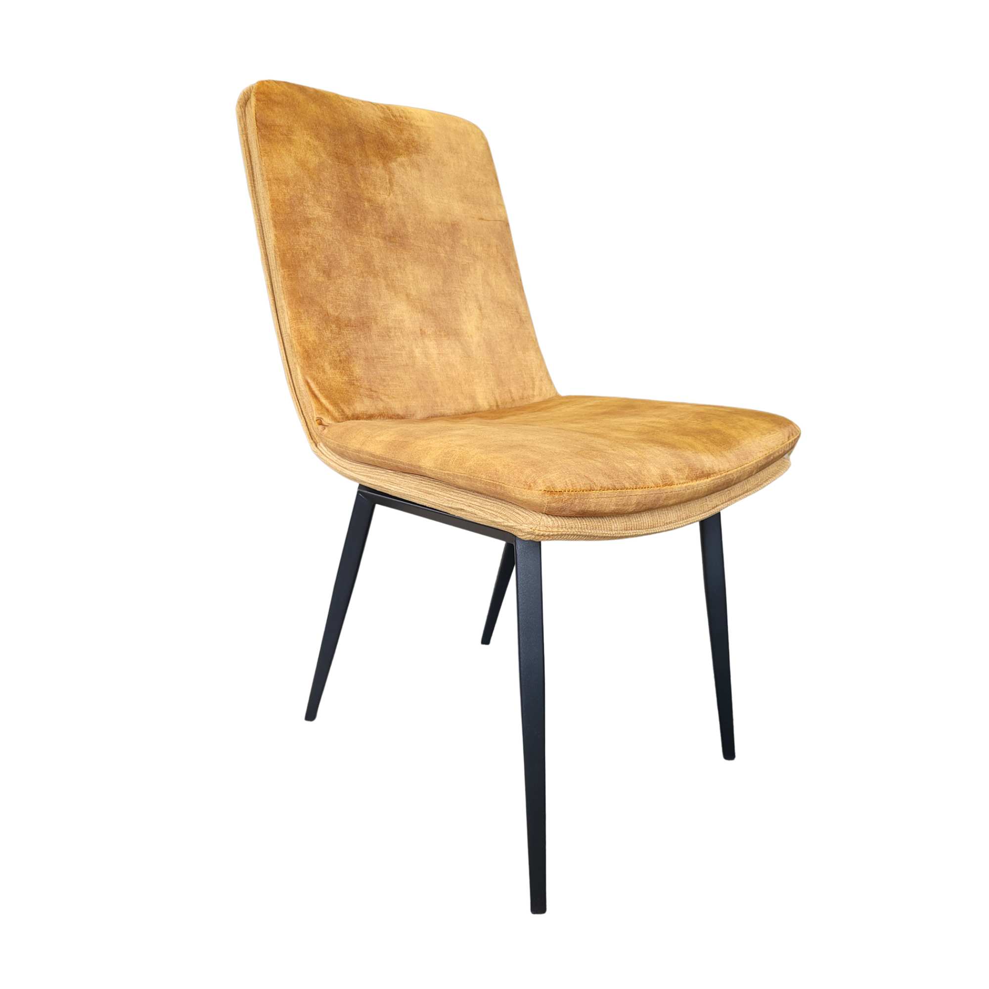 Jimmy Gold Dining Chair | velvet dining chair