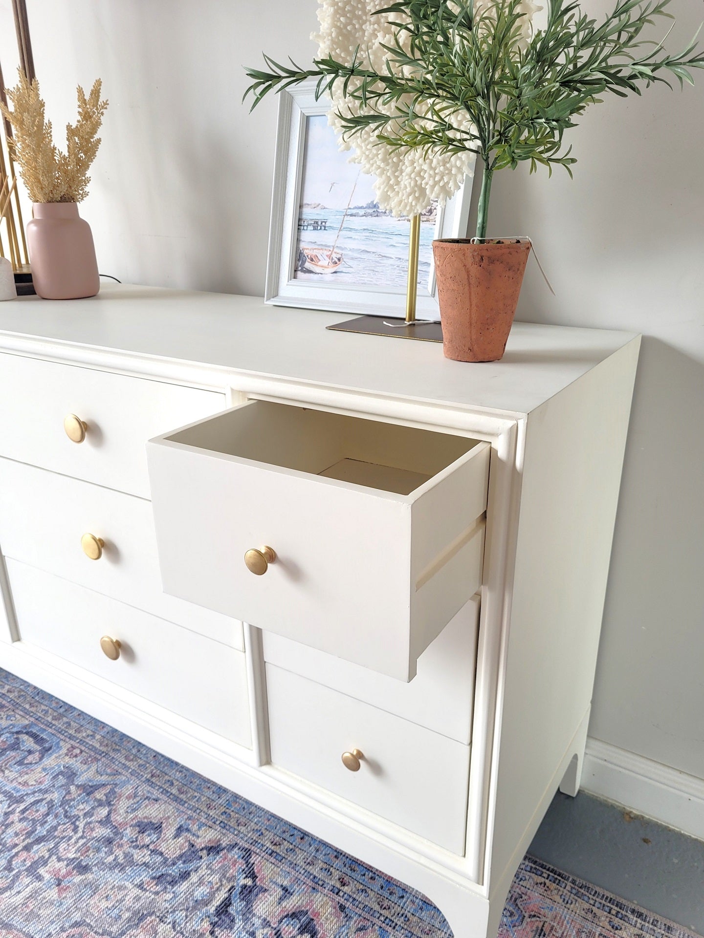 Kendall 9 Drawer Chest Ivory