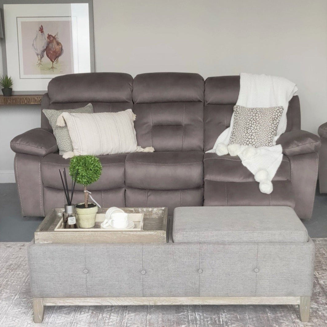 Legend 3 Seater Recliner - Various Colours
