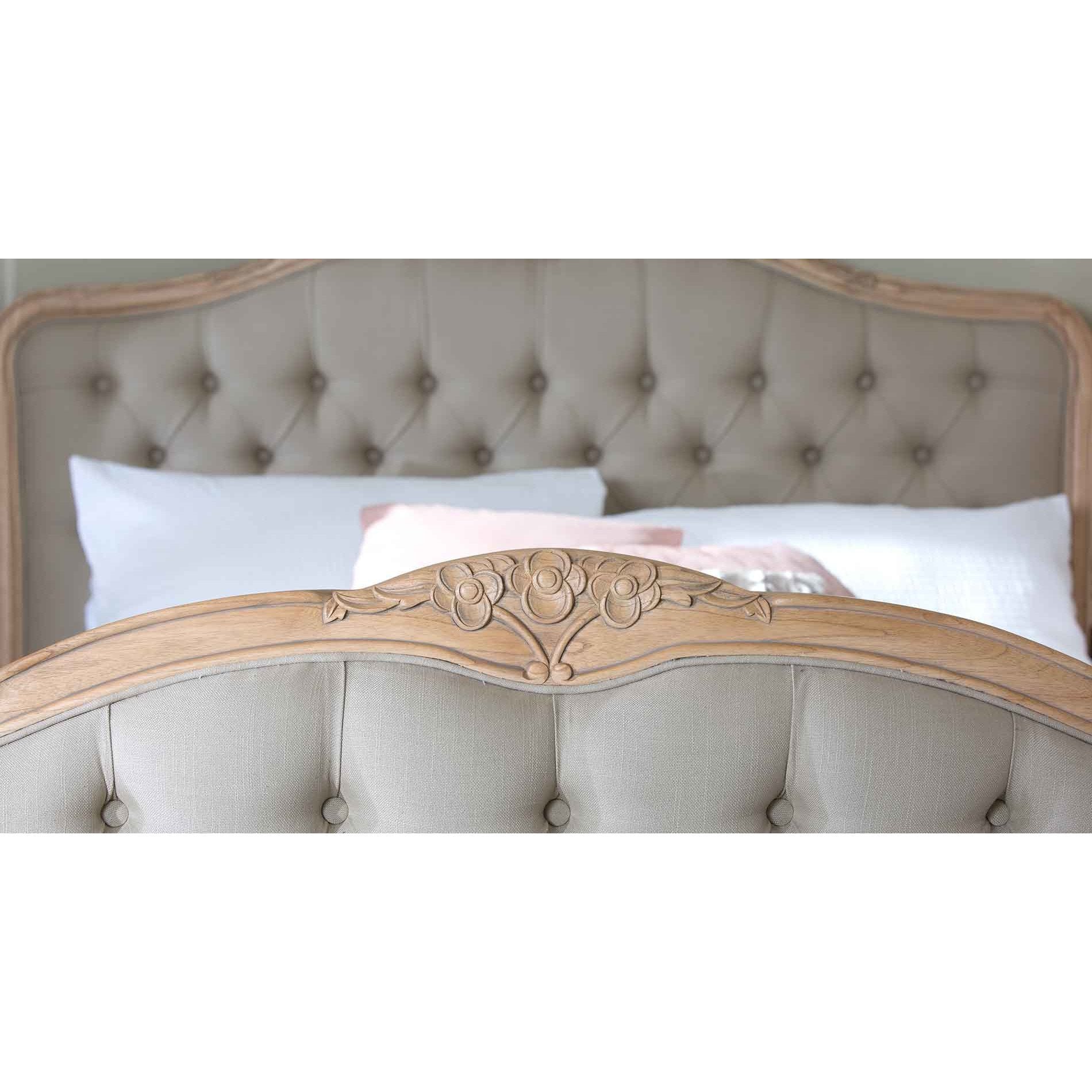 french style carved bed frame